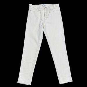 Banana Republic Jeans Women 30 Ivory The High Skinny 755121 Ecru NWOT